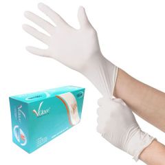 Găng tay cao su y tế có bột (100c)