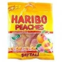 KẸO VỊ ĐÀO HARIBO PEACHES GÓI 80G