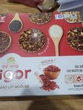 Bánh gạo lứt hộp vigor hộp