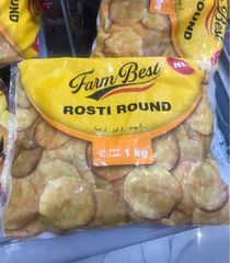 FARM BEST BÁNH KHOAI TÂY CẮT MÚI TRÒN ROSTI ROUND 1KG