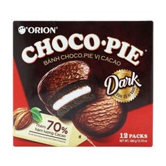 Gói Orion Choco-Pie Cacao Hộp 12 (360g)