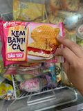 Kem bánh cá hùng linh