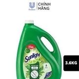 NƯỚC RỮA CHÉN SUNLIGHT KHỬ MÙI TANH -MATCHA TRÀ NHẬT 3,6KG / 3,48 L