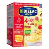 Bột ăn dặm Ridielac Gold 4 gói vị mặn