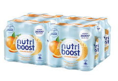 NƯỚC UỐNG SỮA TRÁI CÂY NUTRI BOOST HƯƠNG CAM & MẬT ONG CHAI 297 ML