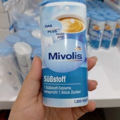 DUONG AN KIENG MIVOLIS SÜSSSTOFF TABLETTEN, 1.200 ST., 72 G ĐƯỜNG ĂN KIÊNG