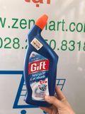 Nước tẩy bồn cầu gift đậm đặc siêu sạch 600ML