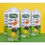 TRÀ TẮC MẬT ONG/VẢI/ĐÀO SẢ COZY 250ML