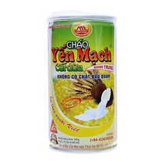 Cháo yến mạch cốt dừa Minh Trung lon 365g