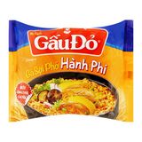 Mì Gấu Đỏ vị gà sợi phở hành phi gói 64g