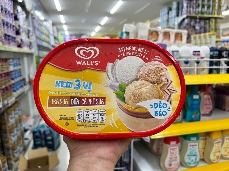 KEM WALL'S 3 VỊ TRÀ SỮA, DỪA, CÀ PHÊ SỮA 760ML – Công ty Cổ phần Đầu tư ...