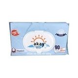 KHĂN ƯỚT AKAY 90 TỜ KHÔNG MÙI ĐA NĂNG
