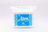 Bông tăm aten thân nhựa túi Zipper người lớn 90 pcs