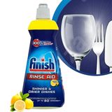 NƯỚC LÀM BÓNG VÀ KHÔ BÁT, ĐĨA FINISH DISHWASHER SHINE & DRY LEMON 400ML HƯƠNG CHANH