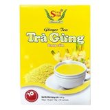 TRÀ HÒA TAN SING VIỆT TRÀ GỪNG DẠNG CỐM HỘP VÀNG 100G