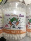 TĂM BÔNG THIÊN TRƯỜNG THÀNH TE CÁN NHỰA HỘP 80 PCS