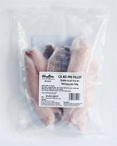 Cá rô phi fillet – Công ty Cổ phần Đầu tư Prolife
