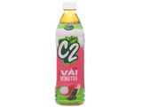 TRÀ XANH C2 HỒNG TRÀ VẢI 455ML