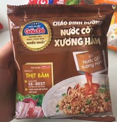 CHÁO GẤU ĐỎ NƯƠC CỐT XƯƠNG HẦM THỊT BẰM