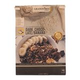 NGŨ CỐC GRANOVIBES GRANOLA DARK CHOCOLATE & BANANA FLAVOUR 350G. COMBO 2 GÓI
