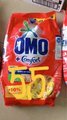 BỘT GIẶT OMO XOÁY BAY 100% VẾT BẨN COMFORT TINH DẦU THƠM NỒNG NÀN 5.5KG