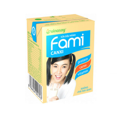 sữa fami canxi hộp 220 ml