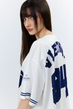  Áo khoác sơmi Jersey Degrey Baseball form rộng màu xanh - BASEXA 