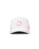  Mũ/Nón Degrey màu trắng phối hồng lưỡi trai cap thêu logo thiết kế thời trang - CAPTHO 