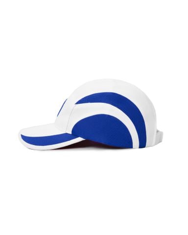  Mũ/Nón Degrey màu trắng phối xanh lưỡi trai cap thêu logo thiết kế thời trang - CAPTXA 