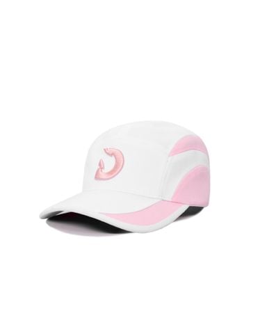  Mũ/Nón Degrey màu trắng phối hồng lưỡi trai cap thêu logo thiết kế thời trang - CAPTHO 