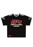  Áo thun Degrey Jersey cổ tim in hình thời trang thể thao nam nữ ss2 màu đen- JERD2 