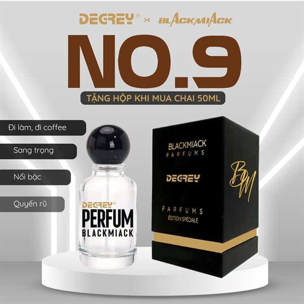  Nước hoa Degrey Black Miack No9. very good girl - VERY 