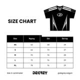  Áo thun thể thao màu BLACK FANG Degrey Jersey 84 cổ tim - JERFANGD 