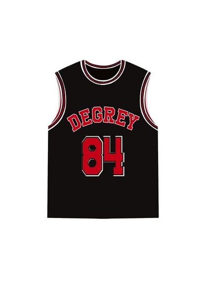  Áo ba lỗ Degrey Tanktop thể thao thời trang nam nữ màu đen - TANKD 