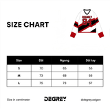  Áo thun tay dài màu trắng Degrey Jersey long sleeve cổ tim thời trang thể thao REDLINE - LONGRELI 
