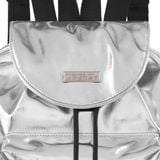  Degrey Mini Backpack Drawstring Silver - MBPS 