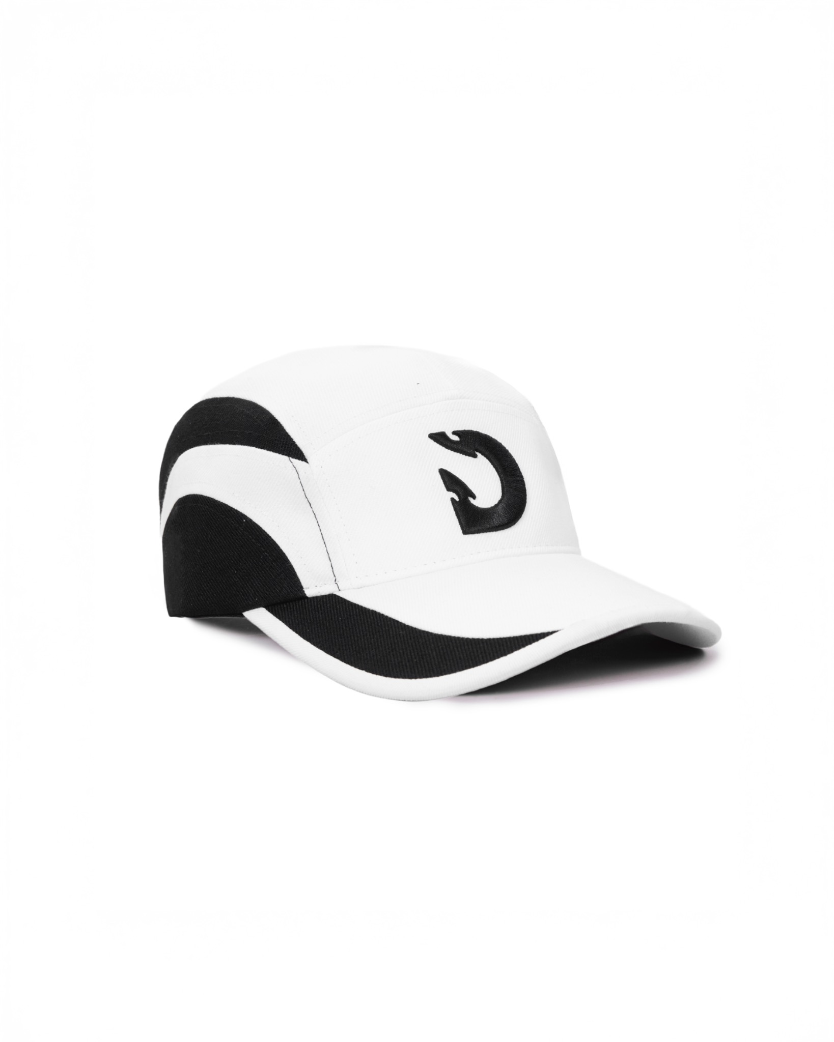  Mũ/Nón Degrey màu trắng phối đen lưỡi trai cap thêu logo thiết kế thời trang - CAPDT 