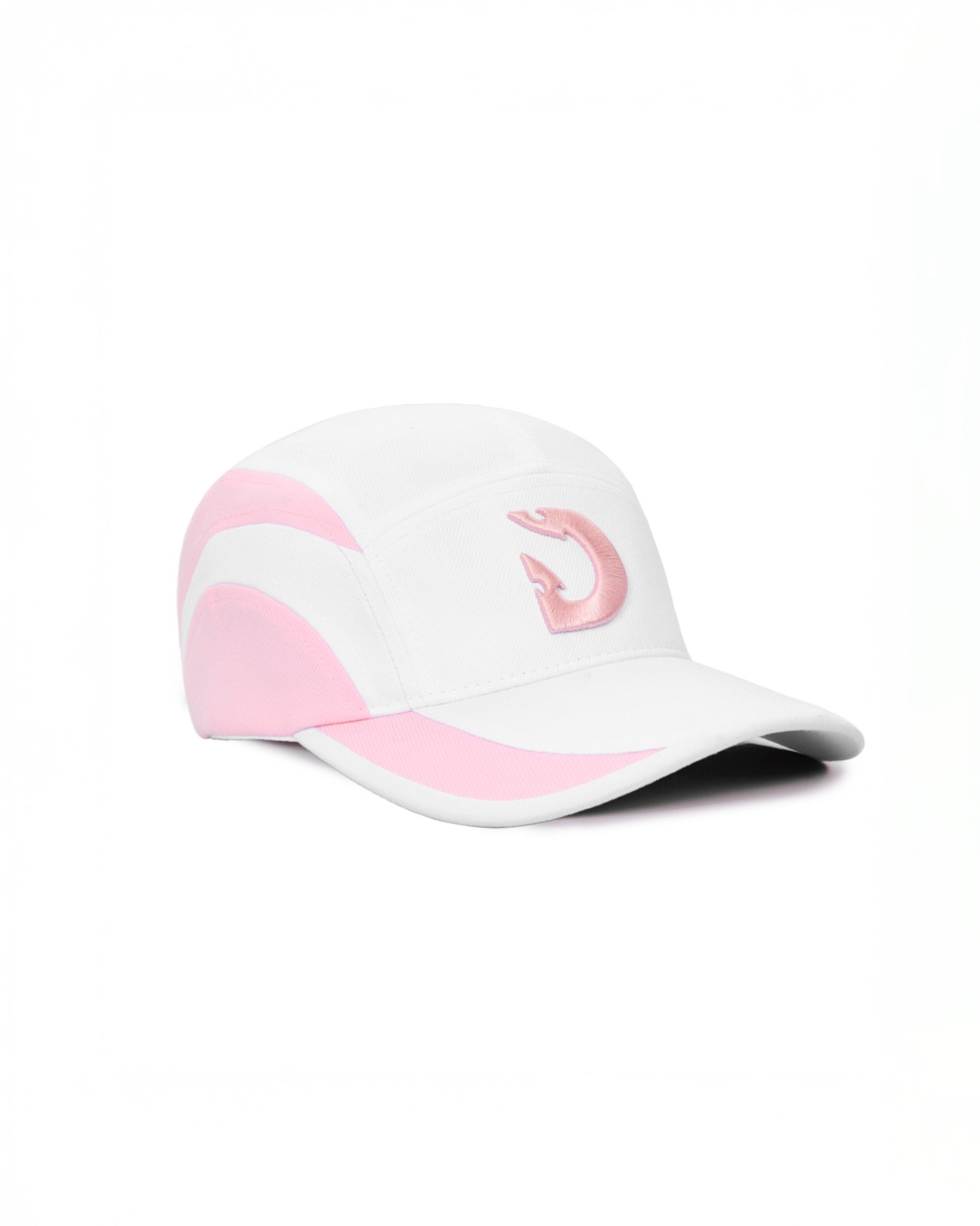  Mũ/Nón Degrey màu trắng phối hồng lưỡi trai cap thêu logo thiết kế thời trang - CAPTHO 