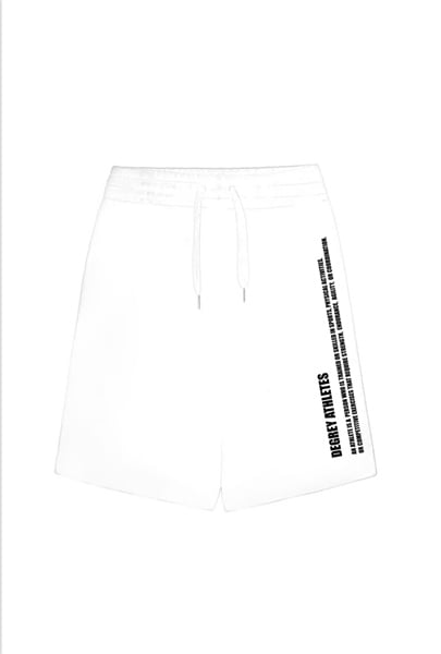  Quần lửng chất liệu chân cua Degrey short pant thiết kế thời trang nam nữ màu trắng - SHOPAT 