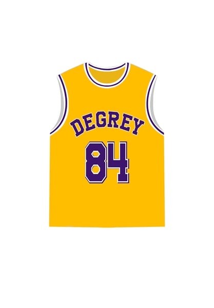  Áo ba lỗ Degrey Tanktop thể thao thời trang nam nữ màu vàng - TANKV 