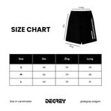  Quần lửng chất liệu chân cua Degrey short pant thiết kế thời trang nam nữ màu trắng - SHOPAT 