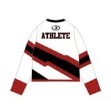  Áo thun tay dài màu trắng Degrey Jersey long sleeve cổ tim thời trang thể thao REDLINE - LONGRELI 