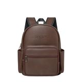  Degrey Double Leather Basic Balo Nâu Small Size - LBBDMNA 