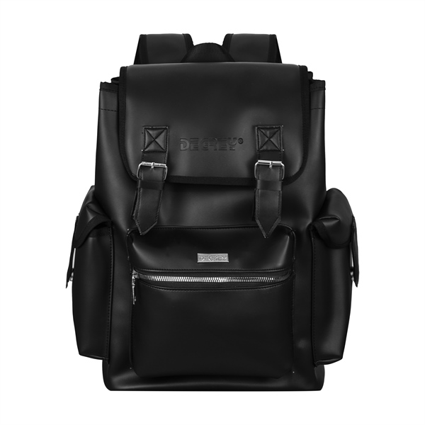  Balo Degrey Leather Flap Backpack - DLFB 