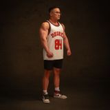  Áo ba lỗ Degrey Tanktop thể thao thời trang nam nữ màu trắng - TANKT 