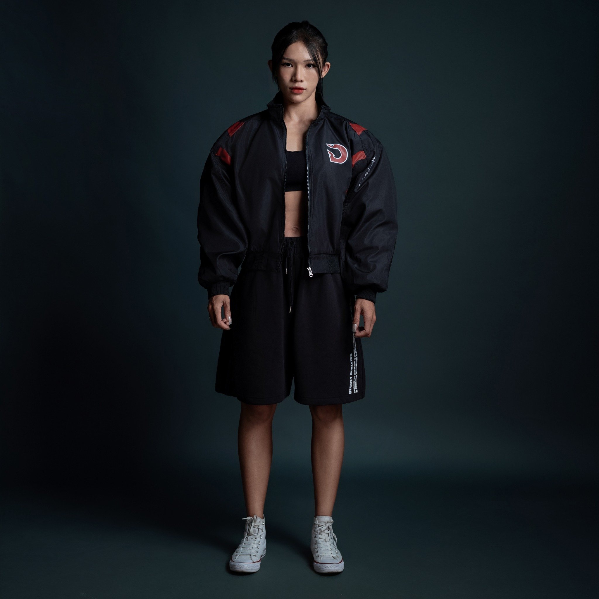  Áo khoác bomber Degrey màu đen Flexible - BOMBFLEX 