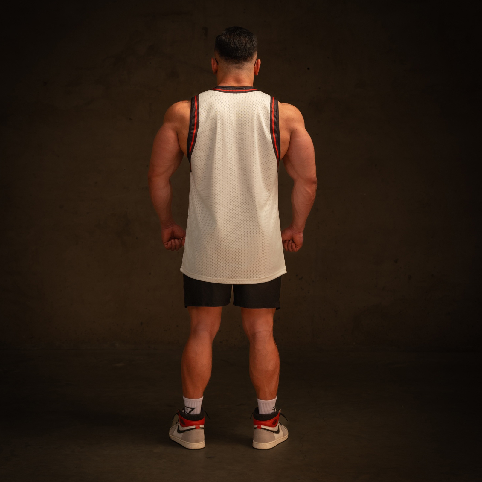  Áo ba lỗ Degrey Tanktop thể thao thời trang nam nữ màu trắng - TANKT 