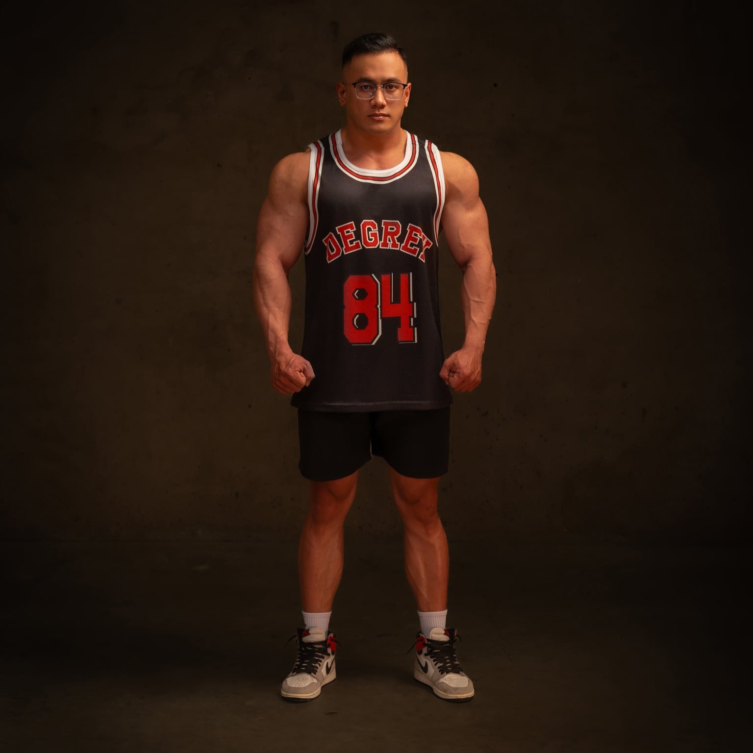  Áo ba lỗ Degrey Tanktop thể thao thời trang nam nữ màu đen - TANKD 