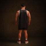  Áo ba lỗ Degrey Tanktop thể thao thời trang nam nữ màu đen - TANKD 