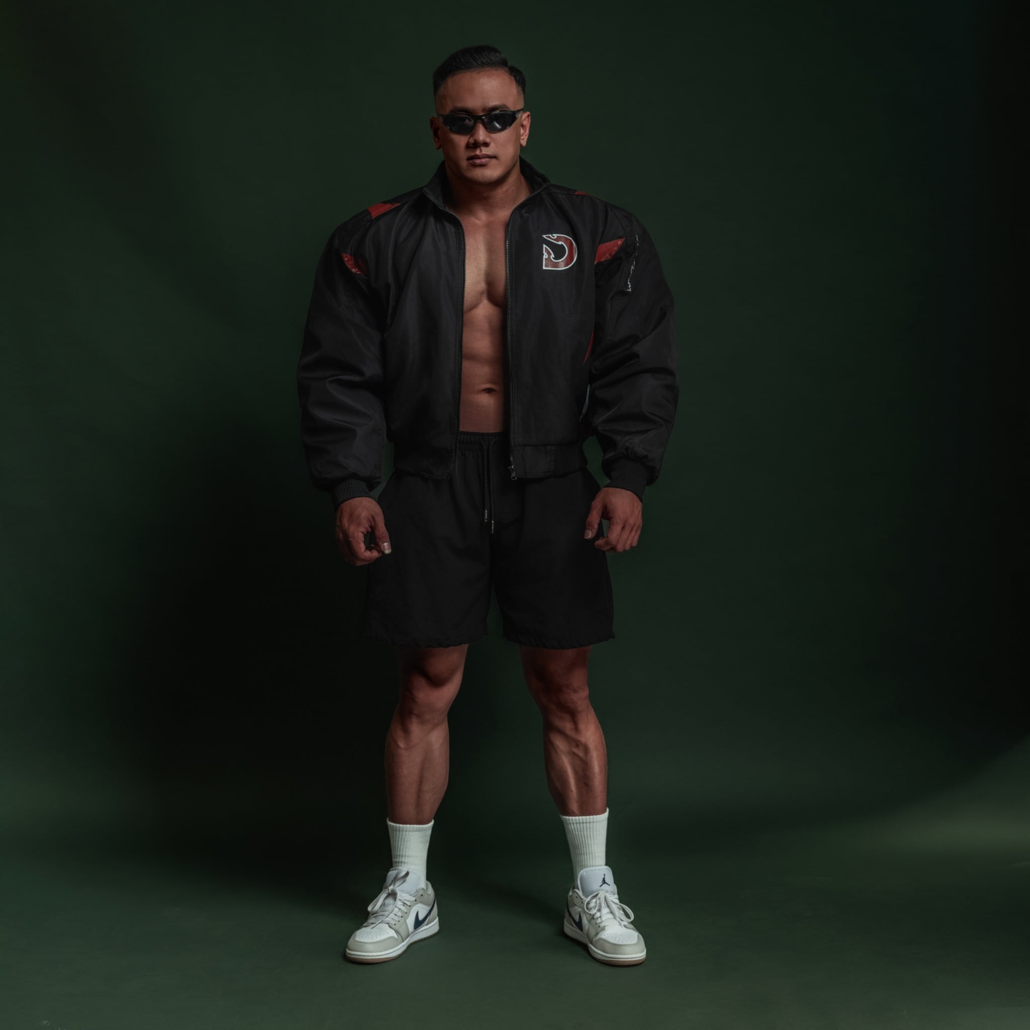  Áo khoác bomber Degrey màu đen Flexible - BOMBFLEX 